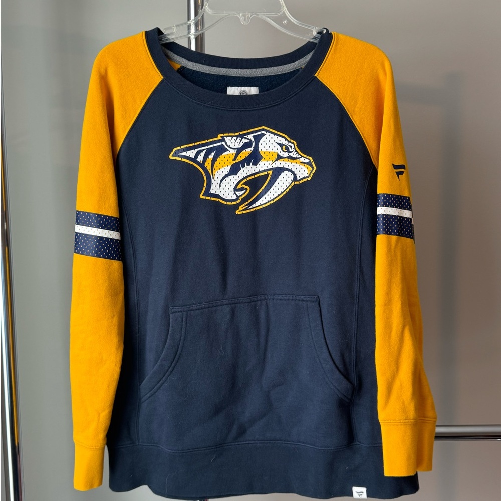 Fanatics Nashville Predators Fleece Crewneck Sweatshirt